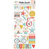 Echo Park - Girl Cousin Collection - Cardstock Stickers