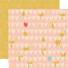 Echo Park - Girl Cousin Collection - 12 x 12 Double Sided Paper - Cousin Love