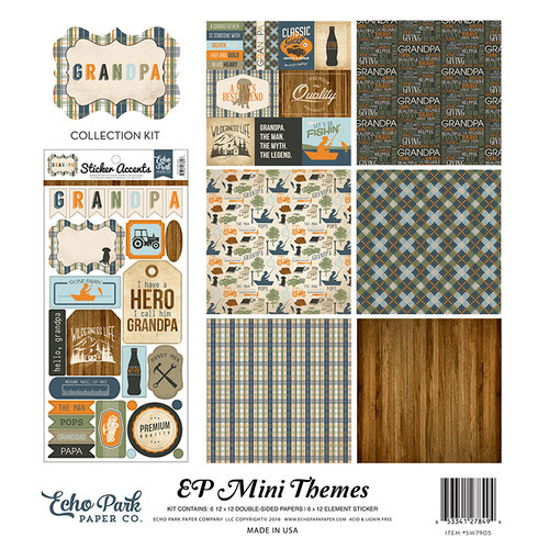 Echo Park - Grandpa Collection - 12 x 12 Collection Kit