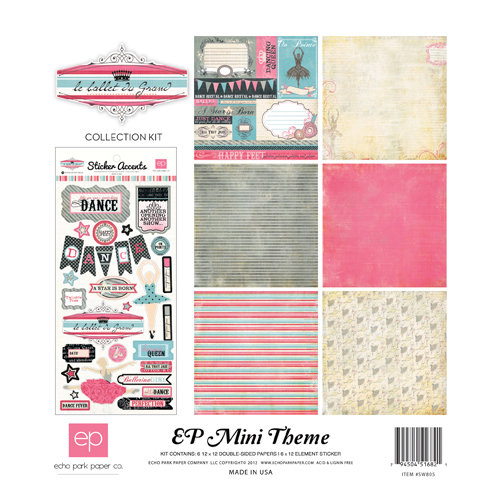 Echo Park - Le Ballet Collection - 12 x 12 Collection Kit