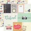 Echo Park - Everyday Memories Collection - 12 x 12 Double Sided Paper - Journaling Cards