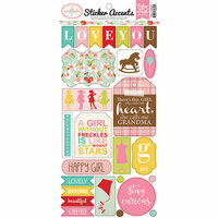 Echo Park - Granddaughter Collection - Cardstock Stickers