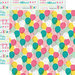 Echo Park - Birthday Girl Collection - 12 x 12 Double Sided Paper - Celebrate