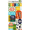 Echo Park - Soccer Collection - Cardstock Stickers