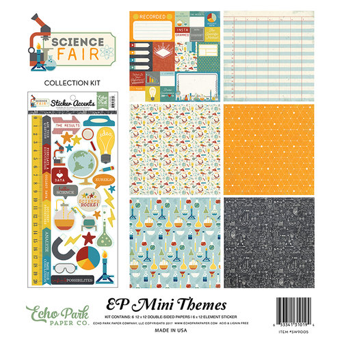 Echo Park - Science Fair Collection - 12 x 12 Collection Kit