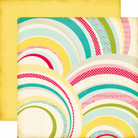 Echo Park - Sweet Girl Collection - 12 x 12 Double Sided Paper - Rainbows