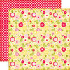 Echo Park - Sweet Girl Collection - 12 x 12 Double Sided Paper - Sweet Clover