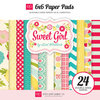 Echo Park - Sweet Girl Collection - 6 x 6 Paper Pad