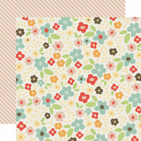 Echo Park - Sweet Day Collection - 12 x 12 Double Sided Paper - Fancy Floral