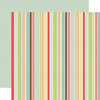 Echo Park - Sweet Day Collection - 12 x 12 Double Sided Paper - Oh My Stripe