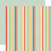 Echo Park - Sweet Day Collection - 12 x 12 Double Sided Paper - Oh My Stripe