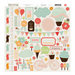 Echo Park - Sweet Day Collection - 12 x 12 Cardstock Stickers - Elements