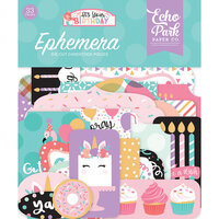 Echo Park - It's Your Birthday Girl Collection - Ephemera