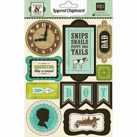 Echo Park - This and That Collection - Charming - Layered Chipboard Stickers