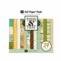 Echo Park - This and That Collection - Charming - 6 x 6 Paper Pad