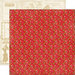 Echo Park - This and That Collection - Graceful - 12 x 12 Double Sided Paper - Red Floral