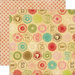 Echo Park - This and That Collection - Graceful - 12 x 12 Double Sided Paper - Wooden Nickel
