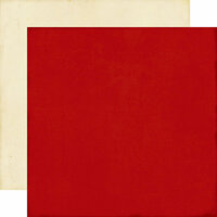 Echo Park - This and That Collection - Graceful - 12 x 12 Double Sided Paper - Red