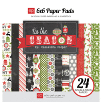 Echo Park - Tis the Season - Christmas - 6 x 6 Paper Pad