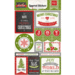Echo Park - Tis the Season - Christmas - Layered Cardstock Stickers