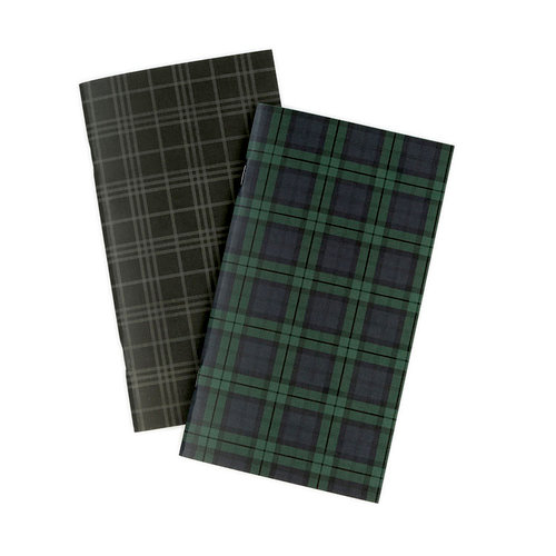 Echo Park - Black Watch Plaid Collection - Travelers Notebook - Insert - Blank