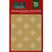 Echo Park - Twas the Night Before Christmas Collection - Embossing Folder - Buffalo Plaid