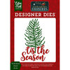 Echo Park - Twas the Night Before Christmas Collection - Designer Dies - Tis the Season Branch