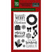 Echo Park - Twas the Night Before Christmas Collection - Clear Photopolymer Stamps - Holly Jolly Christmas