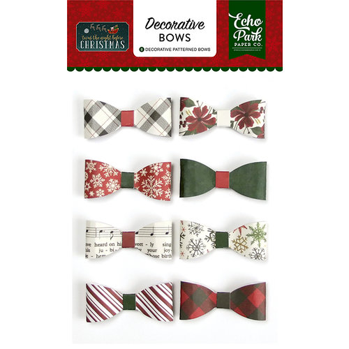 Echo Park - Twas the Night Before Christmas Collection - Decorative Bows