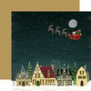 Echo Park - Twas the Night Before Christmas Collection - 12 x 12 Double Sided Paper - Merry Christmas to All