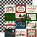 Echo Park - Twas the Night Before Christmas Collection - 12 x 12 Double Sided Paper - Horizontal 3 x 4 Journaling Cards