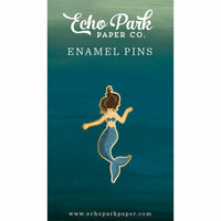 Echo Park - Mermaid Collection - Travelers Notebook - Enamel Pin - Mermaid