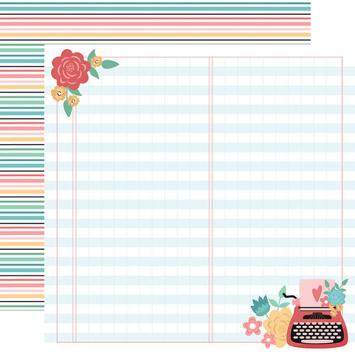 Echo Park - Telling Our Story Collection - 12 x 12 Double Sided Paper - Storyteller Pages