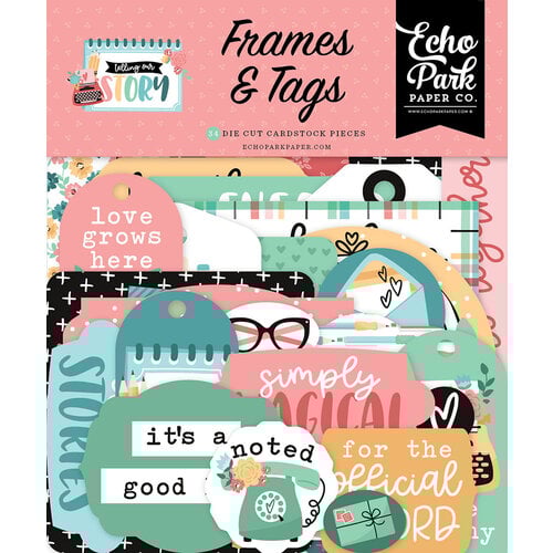 Echo Park - Telling Our Story Collection - Ephemera - Frames And Tags