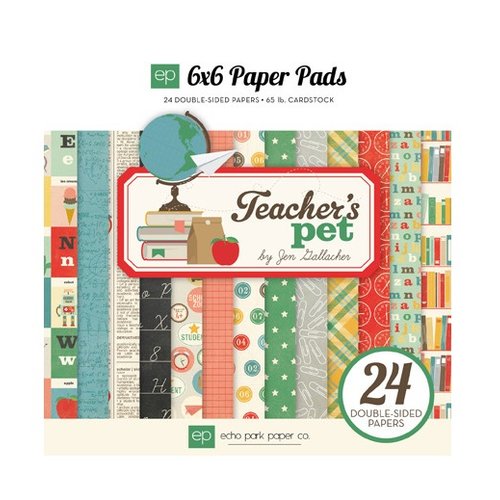 Echo Park - Teacher's Pet Collection - 6 x 6 Paper Pad