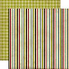 Echo Park - Times and Seasons Collection - 12 x 12 Double Sided Paper - Sweet Stripes
