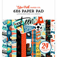 Echo Park - Teen Spirit Boy Collection - 6 x 6 Paper Pad