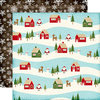 Echo Park - The Story of Christmas Collection - 12 x 12 Double Sided Paper - Village