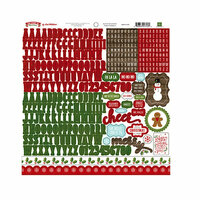 Echo Park - The Story of Our Christmas Collection - 12 x 12 Cardstock Stickers - Alphabet