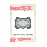 Echo Park - The Story of Our Christmas Collection - Designer Dies - Designer Label Set 5