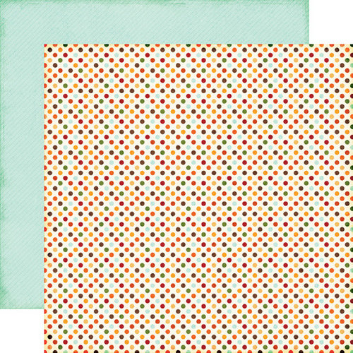 Echo Park - The Story of Fall Collection - 12 x 12 Double Sided Paper - Dots