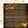 Echo Park - The Story of Fall Collection - 12 x 12 Double Sided Paper - Wood Floral