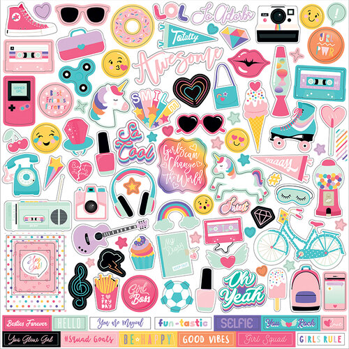 Assorted Crystal Stickers – GirlsPrintingHouse