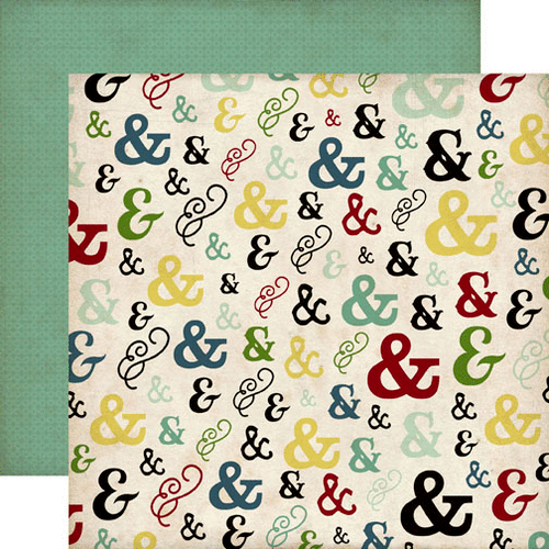 Echo Park - Times and Seasons 2 Collection - 12 x 12 Double Sided Paper - Ampersand