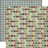 Echo Park - Times and Seasons 2 Collection - 12 x 12 Double Sided Paper - Number Circles