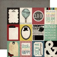 Echo Park - Times and Seasons 2 Collection - 12 x 12 Double Sided Paper - Journaling Cards