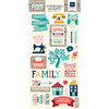 Echo Park - The Story of Our Family Collection - Chipboard Stickers