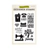 Echo Park - The Story of Our Family Collection - Clear Acrylic Stamps - Family Dreams