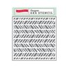 Echo Park - The Story of Our Family Collection - 6 x 6 Stencil - Modern Chevron