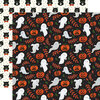 Echo Park - Trick or Treat Collection - Halloween - 12 x 12 Double Sided Paper - Spooky Ghosts